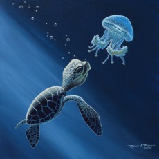 Blue Turtle and Friends